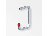 Wand und Deckenhaken blank Aluminium 150 x 255 mm Wand und Deckenhaken blank Aluminium 150 x 255 mm