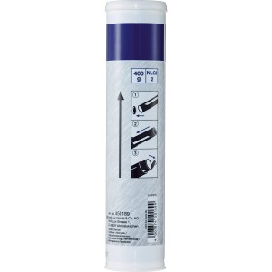 Cartouche de graisse LUX, 400g pour pompe à graisse manuelle, résistante à la chaleur.
