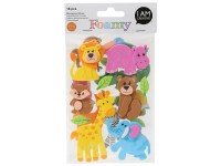 I am Creative 3D-Sticker Dschungel Schaumstoff 18 Stk.