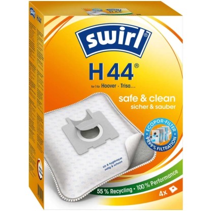 Swirl® Staubsaugerbeutel H44 / 4 Stk.