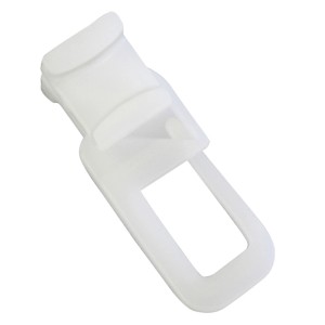 Gardinia Duo X-Glider bianco per binari per tende, confezione da 25.