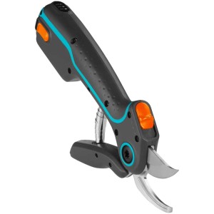 Gardena AssistCut: Cesoie da giardino a batteria con lame in acciaio inox per tagli precisi.