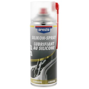 Presto Spray al silicone 400ml per riparazione vernici e carrozzeria.