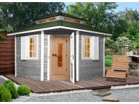 Weka Saunahaus Kurikka Sparset Natur OS 7,5 kW Weka Saunahaus Kurikka Sparset Natur OS 7,5 kW