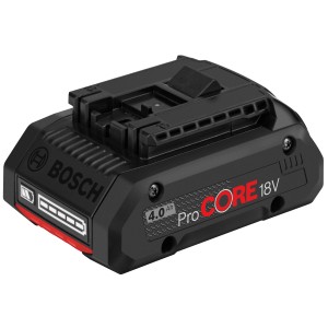 Batterie Bosch Professional ProCore 18V 4.0 Ah, accessoire pour outils sans fil.