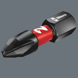 Embout Wera PH2, partie du jeu d'embouts Kraftform Kompakt 52 pièces, pour tournevis.