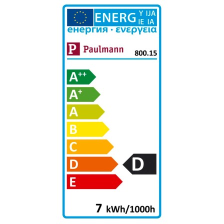 PAULMANN PAULMANN LAMPADINA PER FORNO TRASPARENTE 15W ATTACCO E14