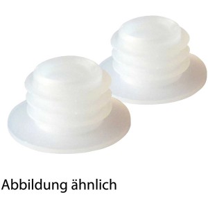 Sanitop-Wingenroth manicotti WC, 2 pz, universali, in plastica, per sedili WC.