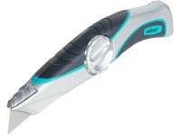 Wolfcraft Profi-Trapezklingen-Messer mit Feststehklinge