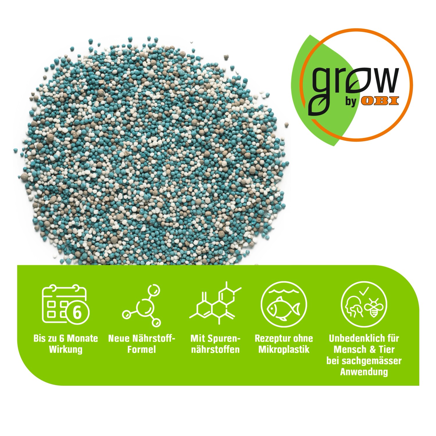 GROW by OBI Langzeit Rhododendron und AzaleenDünger 1,2 kg kaufen bei OBI