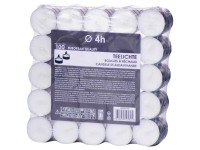 Teelichter Brenndauer 4 h / 39 x 15 mm / 100 Stk.