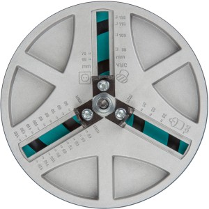 Sega a tazza regolabile wolfcraft AH 45-130 per fori precisi in cartongesso e legno.