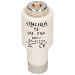 Fusibile ritardato bianco 25A, 500V, DT-II di Jinlida.