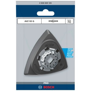 Plateau de ponçage Bosch PRO AVZ 93 G, accessoire pour outils multifonctions.