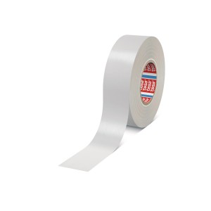 Ruban isolant Tesaflex, blanc, 33 m x 19 mm. Ruban PVC pour réparations et marquages.