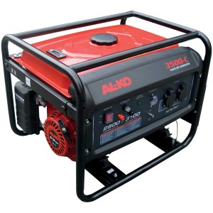 Groupe électrogène AL-KO 3500-C avec réservoir 15 L, rouge/noir, avec cadre de transport.