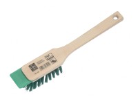 LUX Rasenmäher-Bürste mit Schaber