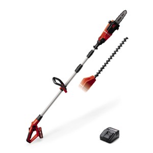 Ensemble élagueuse et taille-haie sans fil Einhell avec batterie et chargeur Power X-Change.