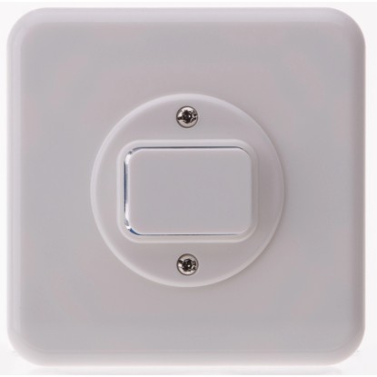 UP-Schalter Basico Hager Weiss