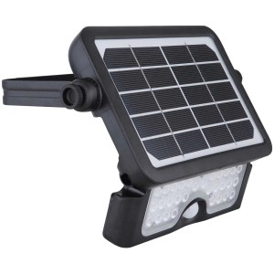 Globo lampada solare da parete con sensore di movimento, 5W, 500lm, per decorazione esterna.