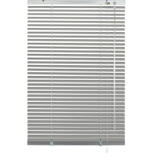 Gardinia Tenda veneziana in alluminio, 100x175 cm, argento. Protezione solare e privacy per finestre.
