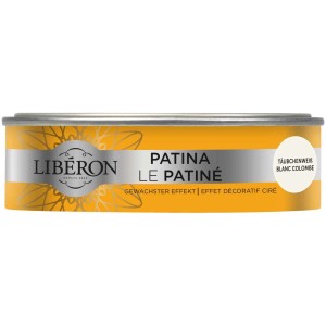 Libéron Patina für Holzmöbel Täubchenweiss, 0,15 l Dose.