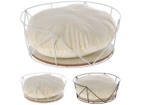 Tierkorb Baumwolle Weiss / Schwarz assortiert (HxBxT) 15 x 38 x 40 cm / 1 Stk.