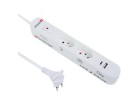 Skross® Steckdosenleiste Home Station 2 x T13 / USB-C / USB-A