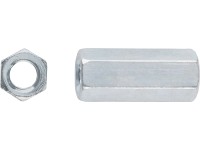 Verbindungsmutter M16 x 30 mm Stahl Feuerverzinkt 1 Stk.