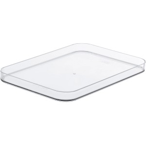 Transparenter SmartStore Compact Deckel M für Aufbewahrungsboxen, auch als Tablett nutzbar.