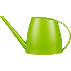 Arrosoir Scheurich Lilly, 1,5 l, vert mat, en plastique, design intemporel pour plantes d'intérieur et de jardin.