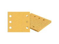 Bosch Expert Schleifpapier C470 6-Loch / 115 x 107 mm / G 40 / 10-tlg.