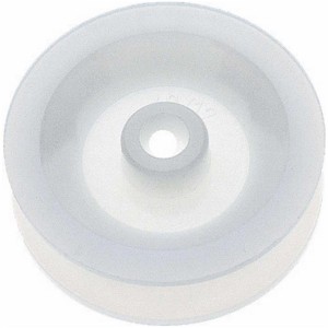 Poulie en polyamide pour cordes jusqu'à 10 mm de diamètre.