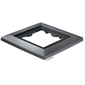 Lechuza Rolluntersetzer Cubico 40, antracite metallizzato, 41x41 cm.