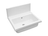 Ausgussbecken Compact Weiss