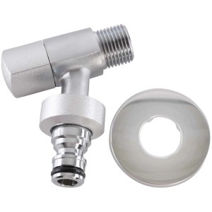 Robinet design Gartec Aquajet pour systèmes d'eau froide, laiton chromé.