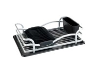 Wenko Scolapiatti alluminio Nero 46,5 x 31,5 cm