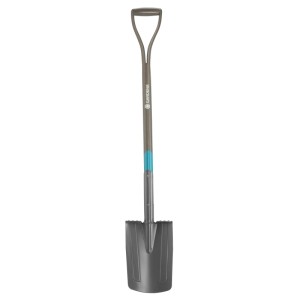 Bêche Gardena NatureLine avec poignée en D, idéale pour bêcher et retourner la terre au jardin.