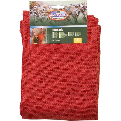 Videx Winterschutz Jutesack 60 cm x 80 cm Rot