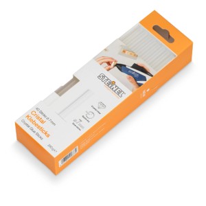 Steinel Stick di colla a caldo Cristal, Ø 7 mm, 240 g, trasparenti, per bricolage e decorazioni.