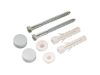 WC-Befestigungssatz ABS-Kunststoff Hellgrau 6 x 70 mm WC-Befestigungssatz ABS-Kunststoff Hellgrau 6 x 70 mm