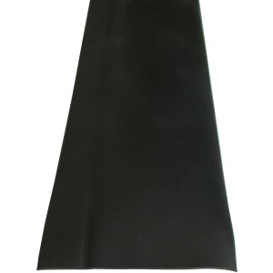 Profil d'angle noir autocollant, 48 mm x 13 mm, longueur 10000 mm, pour plinthes.