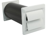 Marley Canale telescopico System 125 con valvola chiusura tubo fless. / tubo