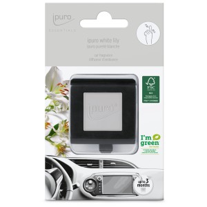 Ipuro Autoduft Car Line White Lily für frischen Duft im Auto.