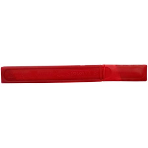 Triangolo di emergenza Tegro Euro Mini XS nella custodia in plastica rossa per una conservazione sicura.