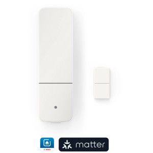 Bosch Smart Home Tür-/Fensterkontakt II [+M] Multi-Pack, weiße Sensoren für Hausautomation.