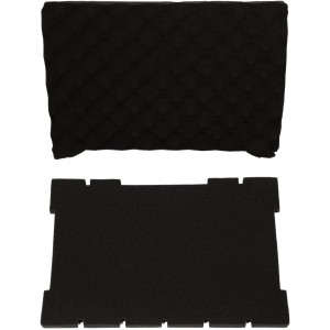 Kit d'insertion pour coffret à outils Einhell E-Case Tower, composé d'un insert en mousse et d'un jeu de séparateurs.