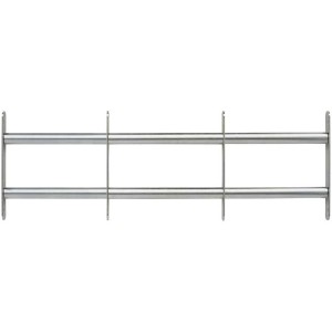 Verstellbares Abus Fenstergitter FGI7300, 700-1050 x 300 cm, für erhöhte Fenstersicherheit.