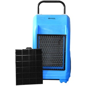 Déshumidificateur Sonnenkönig Secco Forte 750 avec filtre à poussière, bleu.