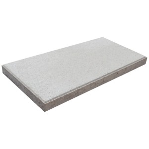 Diephaus lastra per pavimentazione grigia, 60x30x4 cm, con smusso. Piastrella in cemento per vialetti e terrazze.